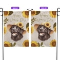 thumbnail image 2 of Happy Women's Day Labrador Retriever Sunflower Vintage Proud Mom Garden Flag 12x18in Double Sided Lab Dog Lover Gifts Outdoor Decor - 02030, 2 of 5