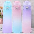thumbnail image 3 of 650ML Flavored Water Bottle Scented Water Cup Air Flavored Sports Drink Water Bottle Suitable Pods and Bottle For Outdoor Water SMTX Purple, 3 of 5