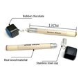 thumbnail image 4 of 2X 2 in 1 Pocket Chalk Holder Prep Stick Billiard Snooker Pool Cue Tip  Tool, 4 of 8