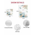 thumbnail image 7 of Beach Coastal Kitchen Dish Towels for Drying Dishes Set of 2, Summer Nautical Coral Shell Botanical Waffle Weave Microfiber Hand Tea Bathroom Towels Quick Dry & Absorbent Towel 15.7x23.6, 7 of 7