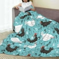 thumbnail image 6 of Vsdgher Lovely Roosters Ultra-Soft Micro flannel Blanket Throw Blankets for Couch Sofa, Bed (4 sizes)-40"x30", 6 of 7