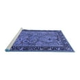 thumbnail image 2 of Ahgly Company Machine Washable Indoor Rectangle Animal Blue Traditional Area Rugs, 8' x 12', 2 of 4