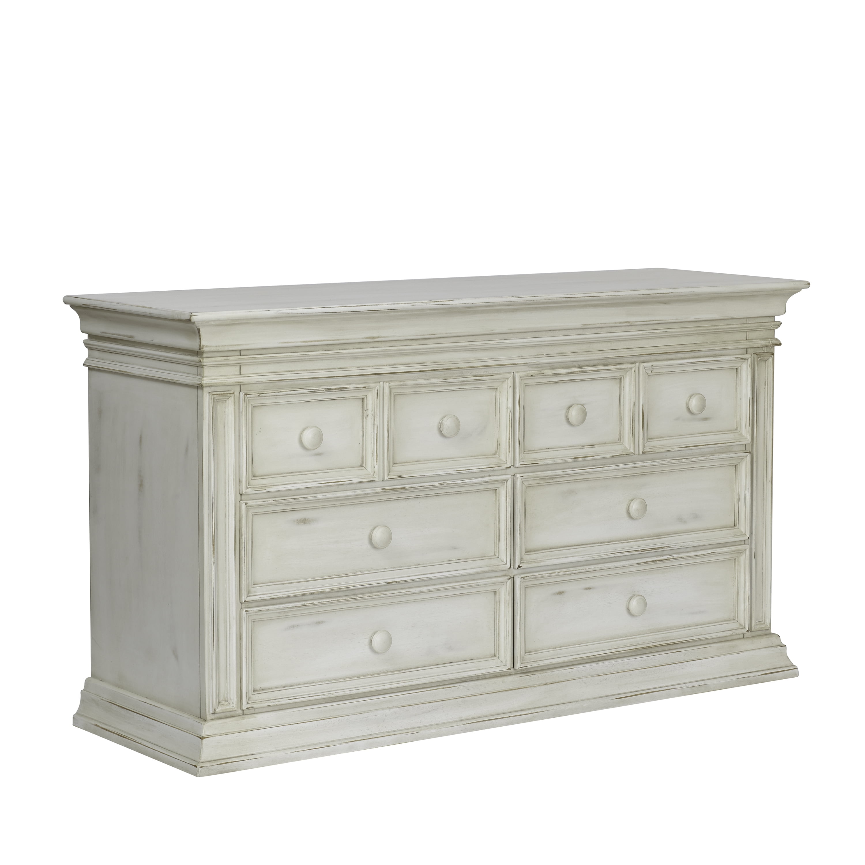 evolur madison double dresser antique grey mist Evolur Madison Double Dresser Antique Grey Mist, 6 Spacious Drawers, Sturdy Build