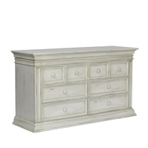 Baby Cache Vienna 6 Drawer Antique White