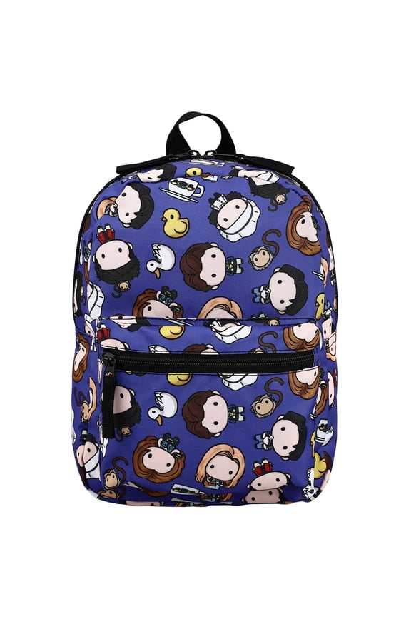 Friends TV show "Chibi characters" Print Mini Backpack