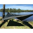 thumbnail image 1 of Hammock Rain Fly - 70D Oxford Polyester - RipStop - Green, 1 of 4