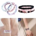 thumbnail image 4 of 3Pcs Elegant Crystal Healing Bracelets for Women Natural Stone Beaded Handchain Colorful Gemstones Bead Wristchains, 4 of 5