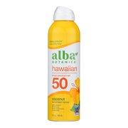 Alba Botanica Hawaiian Sunscreen Spray SPF 50, Coconut, 5 fl oz