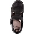 thumbnail image 4 of Heart Design Girls Boys Slip-on Faux Leather Smart Formal School Shoes, 4 of 5