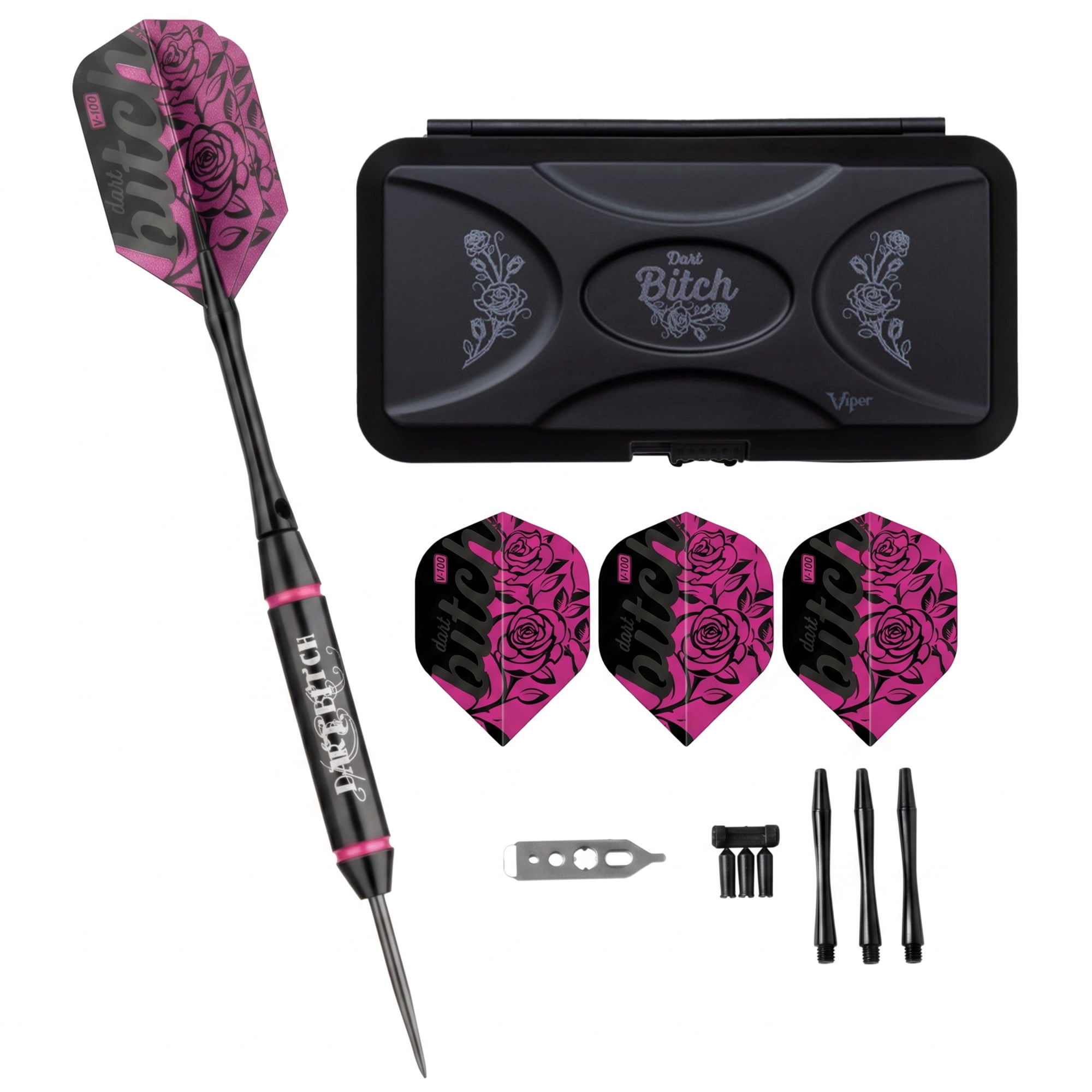 Viper Vanity Dart Bitch Steel Tip Dart Set, 22 Grams