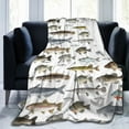 thumbnail image 1 of Best Flannel Throw Blanket, Watercolor Few Freshwater Fish Cartilaginous Fish Marine Life Blankets for All Seasons, Quality Air Conditioning Blanket 60\\, 1 of 6