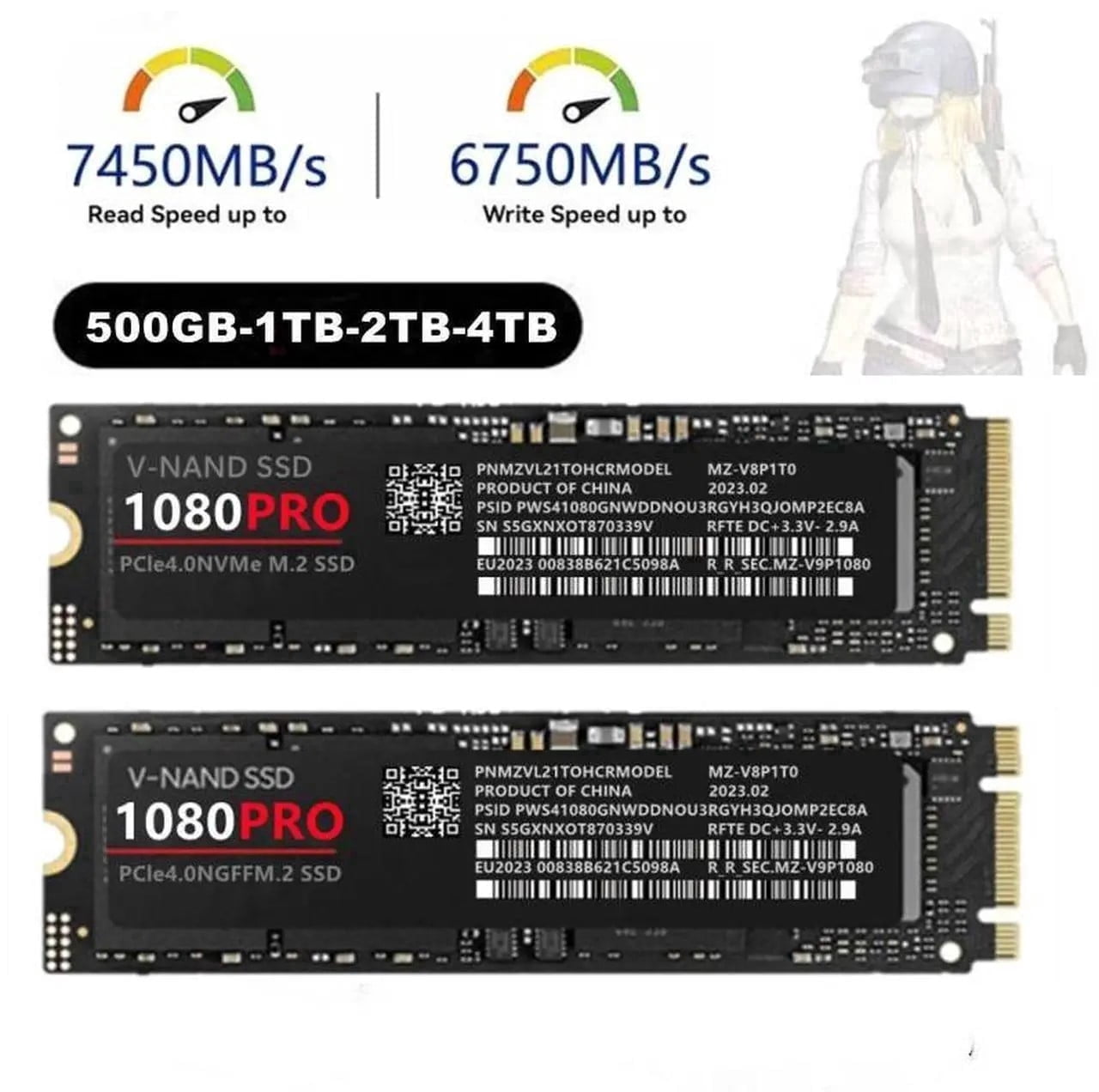 Western Digital 2TB WD Blue SN5000 NVMe SSD, Internal Solid State