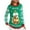 Green-vestidos de otoño para mujer, variant on Aboser Women's Cute Ugly Christmas Sweater Funny Sequined Cat Knitted Tops Trendy Coloured Ribbon Pullover Sweaters with Christmas Balls