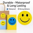 thumbnail image 2 of 10 Pack 4-Inch Smiley Face Stickers – Large Green Reward Stickers for Kids, Waterproof Classroom Teacher Supplies, Party Favors & Wall Decorations, 2 of 5