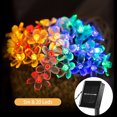 thumbnail image 1 of Luces solares decorativas para jardín con 20 LED y 8 modos de iluminación, ideal para Navidad, bodas y fiestas, resistente al agua, 5 metros de longitud., 1 of 7