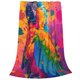 thumbnail image 2 of Fotbe Colorful Parrot Jungle Dream A Manta de Franela Acolchonada con Estampado, Súper Suave y Esponjosa, Extra Grande para Sofá, Cama, Uso Todo el Año-50"x40", 2 of 7