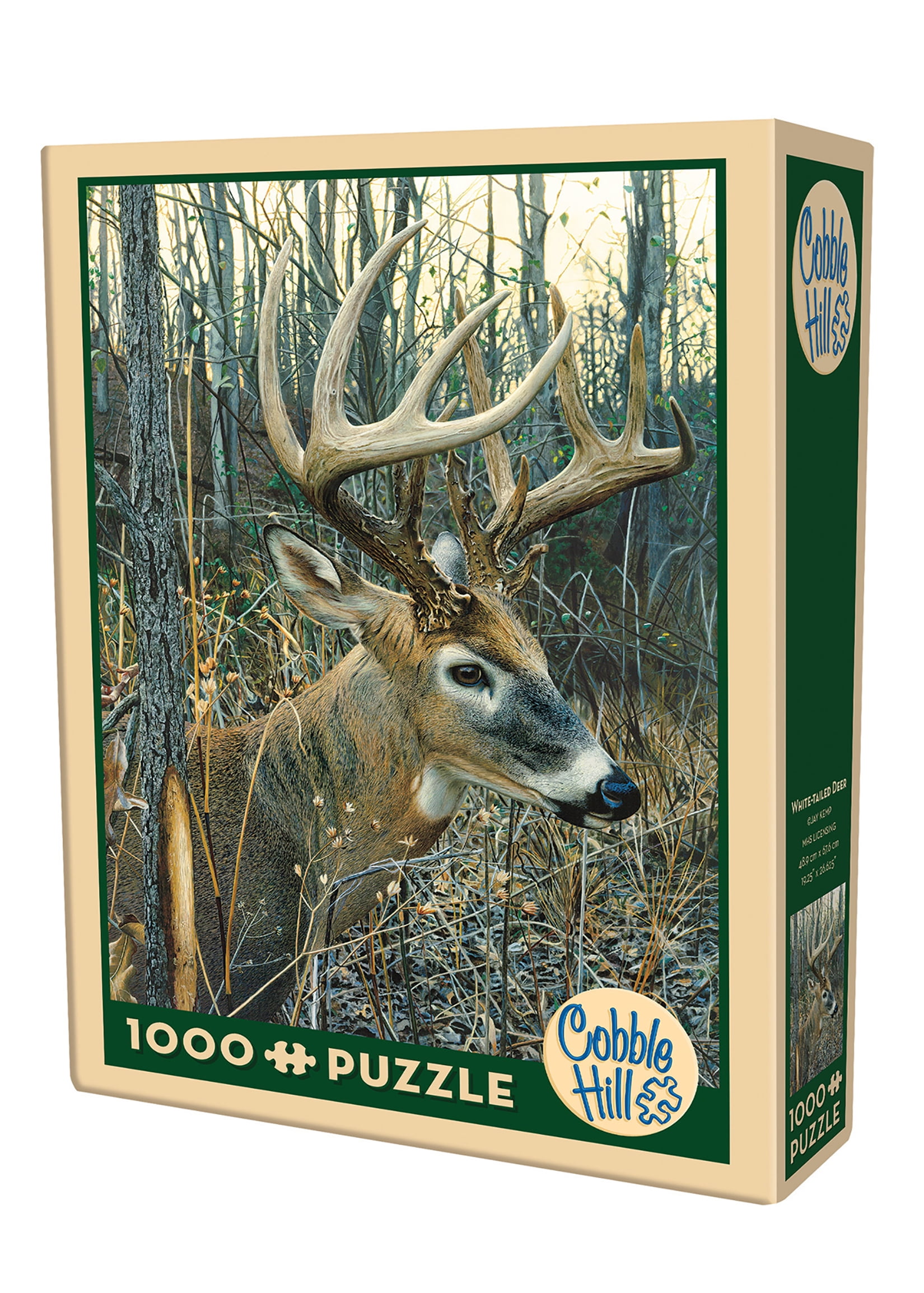 Cobble Hill Whitetailed Deer Puzzle 1,000 Pieces