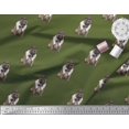 thumbnail image 3 of Soimoi Viscose Chiffon Fabric Bow,Hat & Pug Dog Printed Craft Fabric by The Yard 42 Inch Wide, 3 of 3