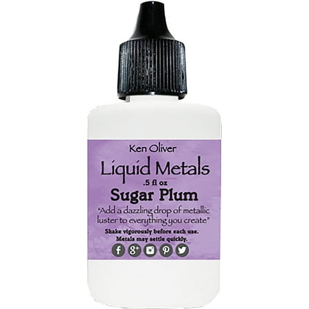 - Ken Oliver Liquid Metals .5fl oz-Sugar Plum