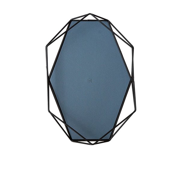 Kitchen Serving Tray Food Serving Platter for Bread Cupcakes, Sushi, Snacks Blue