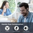 thumbnail image 6 of Swiifome Bluetooth Wireless Headset with Microphone, 14H Call Time, 360H Standby, Compatible with iPhone, Android, Samsung, Laptop, 6 of 8