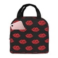 thumbnail image 1 of Disketp Red Beautiful Lips Bolsa Térmica para Almuerzo para Hombre y Mujer, Ideal para Trabajo, Senderismo y Picnic, 1 of 8