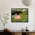 thumbnail image 3 of Tropical Flamingo I, Animals Botanical Framed Art Print Wall Art by Linda Baliko, 3 of 5