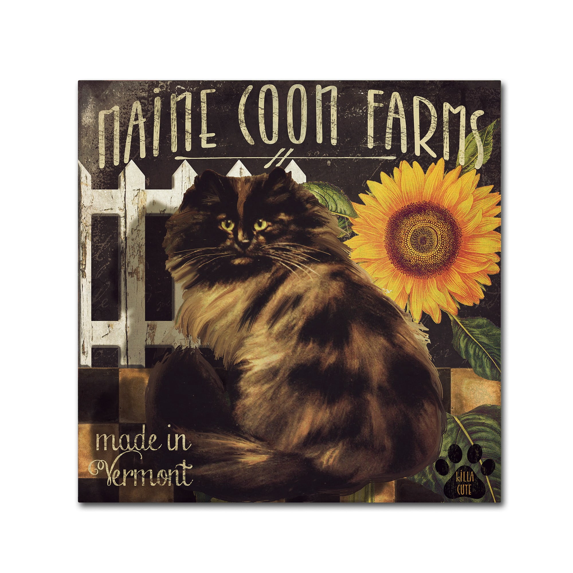Trademark Fine Art "Vermont Farms VI" Canvas Art by Color Bakery