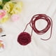 thumbnail image 5 of Collar Choker Ajustable 1 Pc Único Elegante Rosa Delicado Pulsera Floral para Mujeres Rojo Vino, 5 of 6