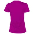 thumbnail image 2 of Converse Women's Glitter Chuck Taylor Core Patch T-Shirt (Magenta, Medium), 2 of 2