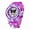 Kuromi, variant on Sanrio Cinnamoro Kuromi 3D Pattern Wrist Watch Cute Watch Cartoon Purple Christmas Watchband Gift