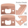 thumbnail image 2 of OULII 4 Pcs Stainless Steel Door Lock Strike Plate Security Enhancement Practical Design, 2 of 8