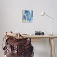 thumbnail image 4 of Stupell Industries Contemporary Blue Abstract Yellow Accents Canvas Art, 16 x 20, by Grace Popp, 4 of 8