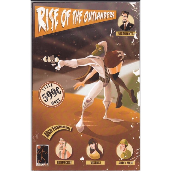 Rise of the Outlanders #1 VF ; Cave Drawing Ink Comic Book