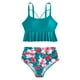thumbnail image 3 of WILLBEST Traje de Baño de Dos Piezas Para Mujer, Tankini, Con Tirantes, Con Pantalones Cortos, Talla Grande, Sexy, Para Playa 1158, 3 of 8
