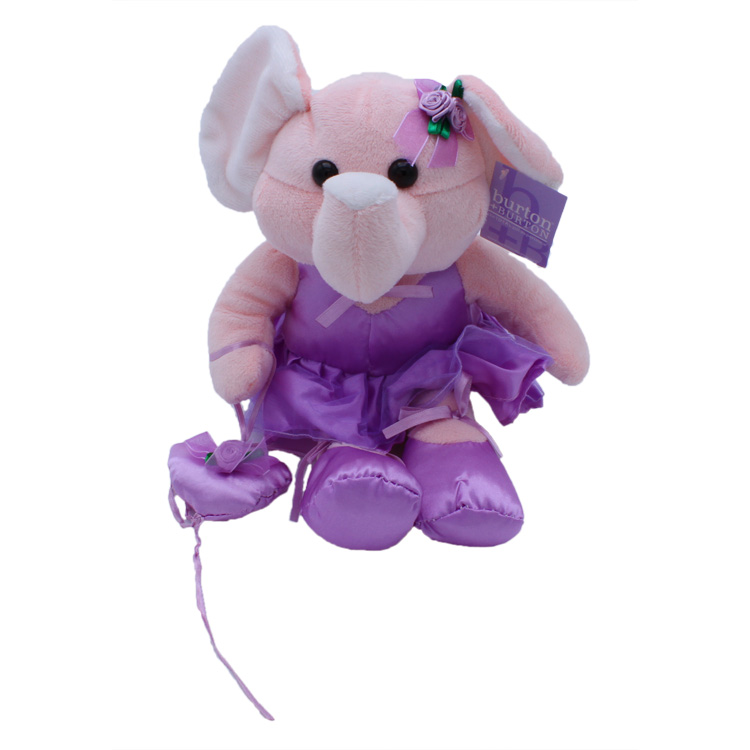 ballerina elephant stuffed animal
