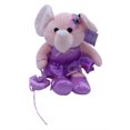 thumbnail image 1 of Plush Ballerina Elephant With Purple Tutu 15 Inches Tall, 1 of 2