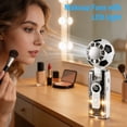thumbnail image 6 of KIMHY Portable Fan with Cooling Plate, 3600 mAh Handheld Turbo Fan with LED Display, Personal Neck Fan with LED Light for Traveling, Camping, Concert, 6 of 10