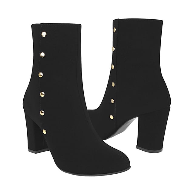 BOTINES DAMA STYLO 4311 SUEDE NEGRO