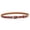 Burgundy, variant on Classical Pin Clasp Design Leather Waist Belt Girdle With Snake Embossing
