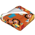 thumbnail image 2 of Cauagu Monster Truck Pattern Flannel Bed Blankets,Fleece Blanket Comfortable Air Conditioning Blanket for Sofa Bed Travel Couch & Living Room -40"x30", 2 of 8