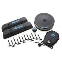 Proform Engine Dress-Up Kit Blac k Crinkle w/Blue MOPAR