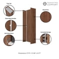 thumbnail image 4 of Manhattan Comfort Armoire de Rangement Ratzer en Bois d'Ingénierie, Brun et Blanc, 4 of 8