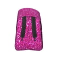 thumbnail image 3 of Disketp Rose Red Glitter Estuche de Lápices de Doble Capa con Tapa Abatible y Cremallera, Organizador Escolar para Adolescentes y Adultos, 3 of 7