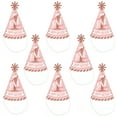 thumbnail image 6 of Big Dot of Happiness 1st Birthday Little Miss Onederful - Cone Happy Birthday Party Hats for Kids and Adults - Set of 8 (Standard Size), 6 of 7
