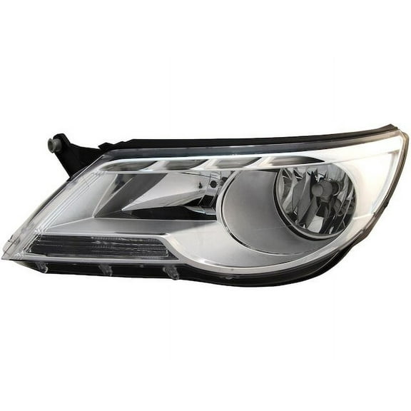 Right Headlight Assembly - Compatible with 2009 - 2011 Volkswagen Tiguan Sport Utility 2010