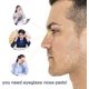 thumbnail image 2 of Lote De 12 Pares De 1 Mm Noirde Coussinets De Nez Pour Lunettes Autocollantes En Silicone Souple Antidrapant, 2 of 3