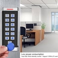 thumbnail image 4 of Wiegand 26 Rfid Teclado De Control De Acceso De Puerta De Seguridad (Resistente Al Agua) 125Khz 2000 Usuarios Speravity AF000358-00, 4 of 6