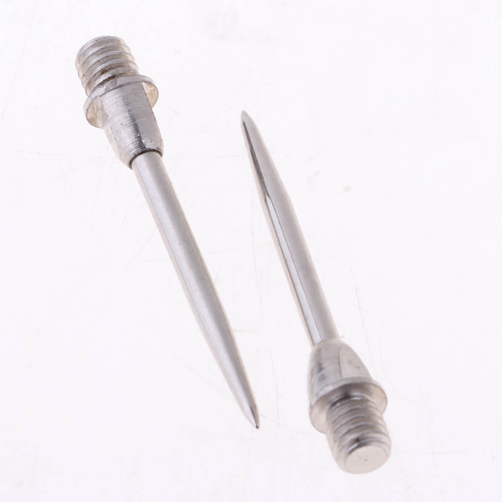 Set of 24 Hammer Head Dart Tips Standard Moveable Dart Points Replacement 