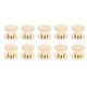 thumbnail image 2 of BrassKnurledFlatHeadRivets-10PackforBelts,Backpacks,Furniture(Gold), 2 of 5